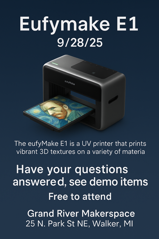 EufyMake E1 UV Printer Impromptu Meetup!